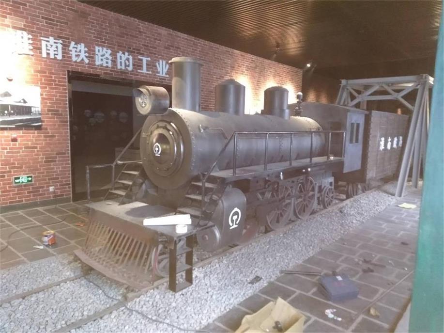 新星市蒸汽火车模型